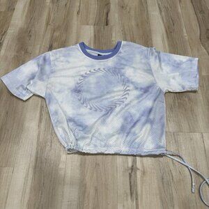 Nike Womens Crop Top‎ Sportswear Icon Clash Mesh Shirt Size Small